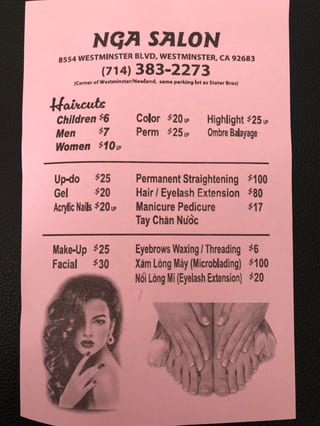 Nga Hair & Nail Salon
