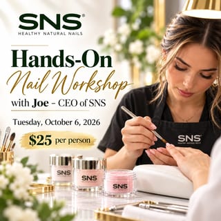 Hands-On Nail Workshop with Joe - CEO of SNS