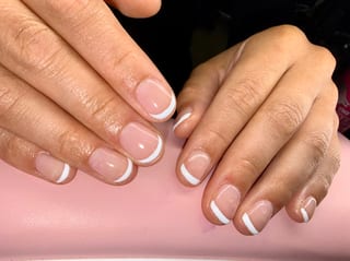 Pink Chemistry Nails