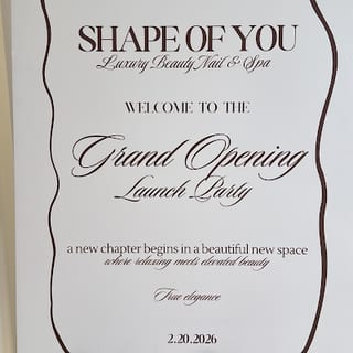 Shape Of You luxury Beauty Nail & Spa