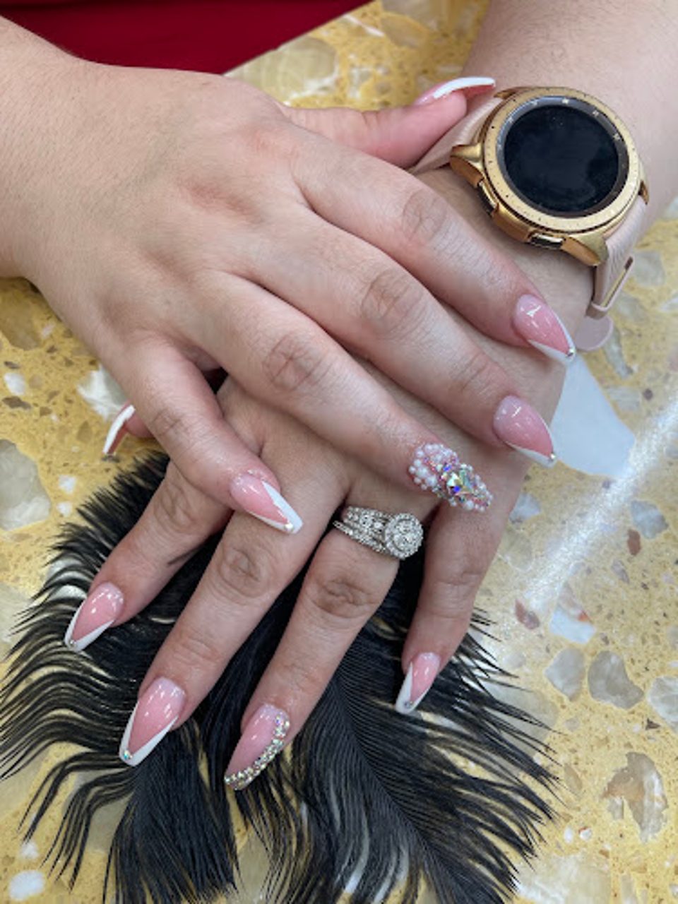 US PRO NAILS - Eastchase and I-30 (FULL SET short Frenchie SPECIAL $65) photo 1