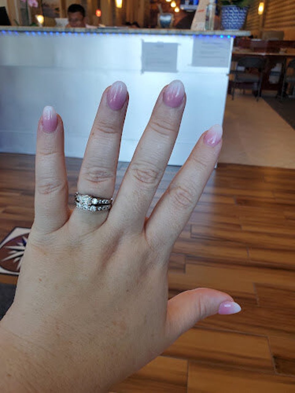 Pink & White Nails photo 1
