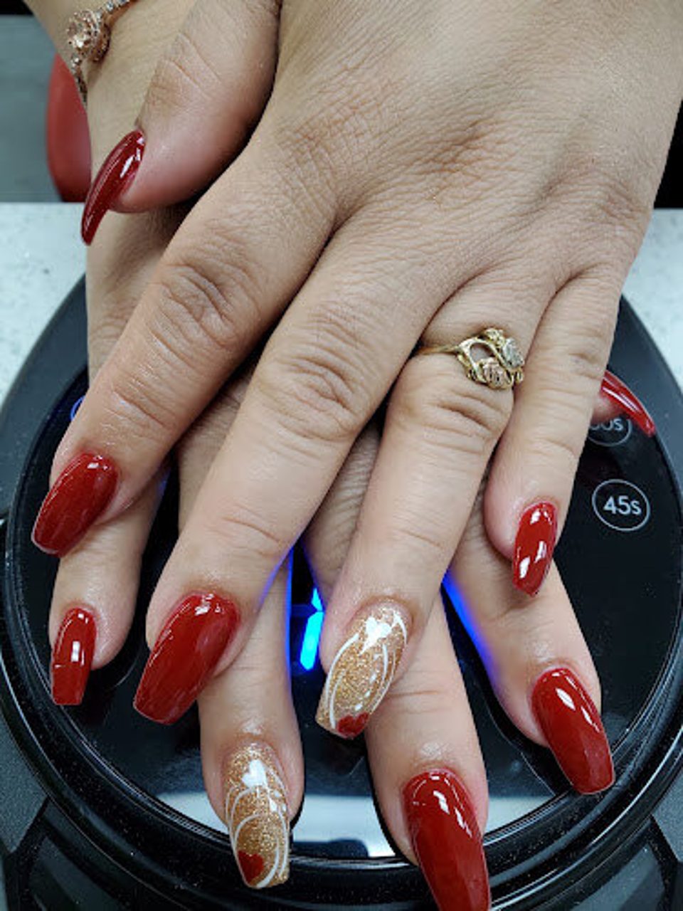 Davi Nails (inside Walmart) on Blue Diamond rd photo 1