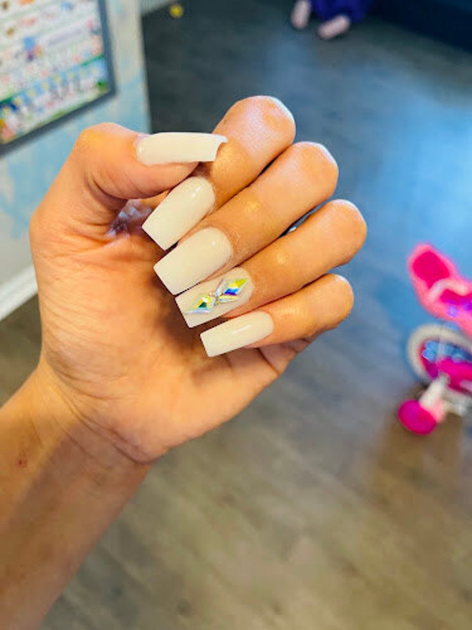 The K nail art photo 1