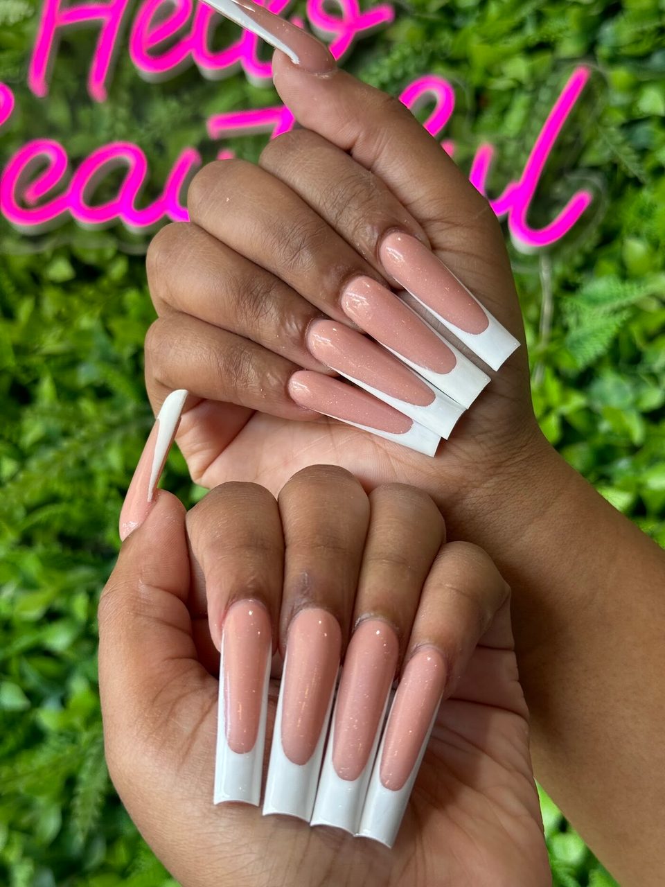 Pink nails design photo 1
